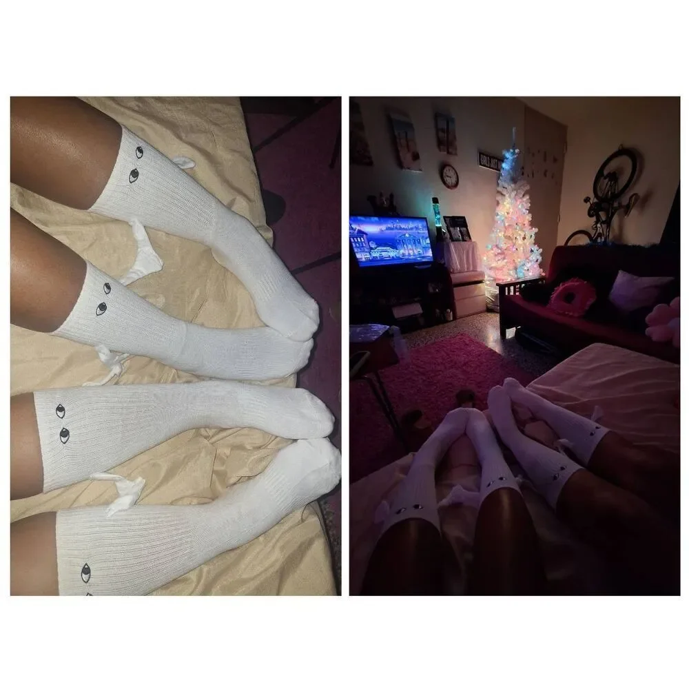 Couples magnet socks